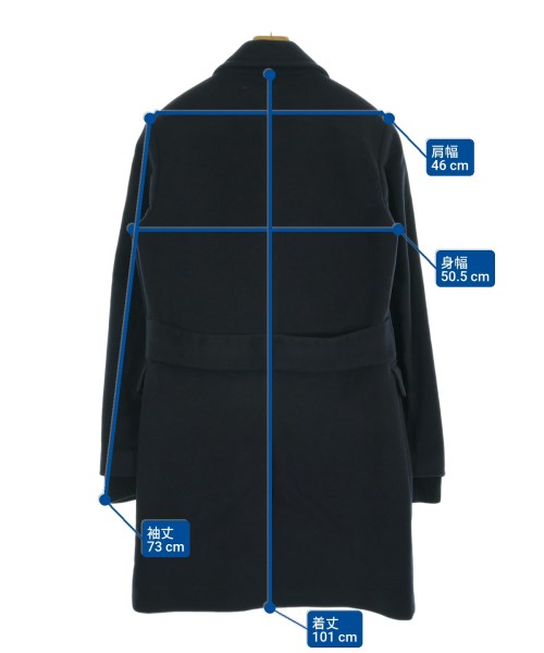 GIVENCHY（ジバンシィ）チェスターコート 紺 サイズ:50(XL位) メンズ/2200666461100