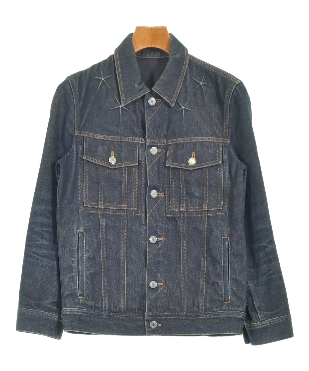 GIVENCHY（ジバンシィ）デニムジャケット 紺 サイズ:44(S位) メンズ