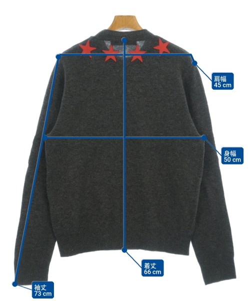 GIVENCHY（ジバンシィ）ニット・セーター グレー サイズ:-(M位) メンズ/2200730840114