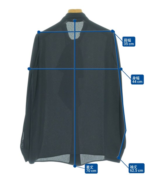 GIVENCHY（ジバンシィ）ブラウス 紺 サイズ:36(XS位) レディース/2200720362022