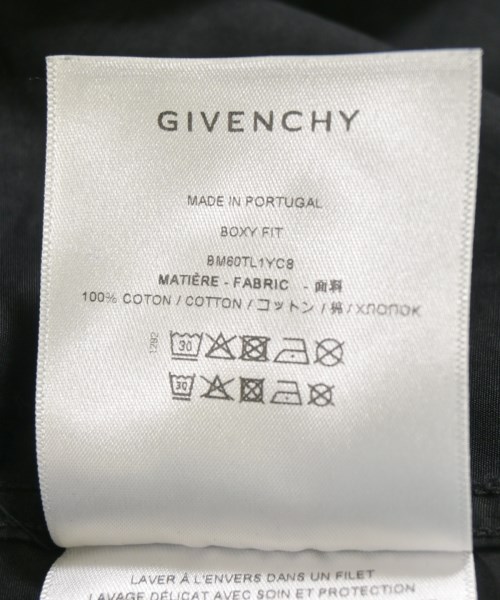 GIVENCHY（ジバンシィ）ブルゾン 黒 サイズ:41(L位) メンズ/2200723686040