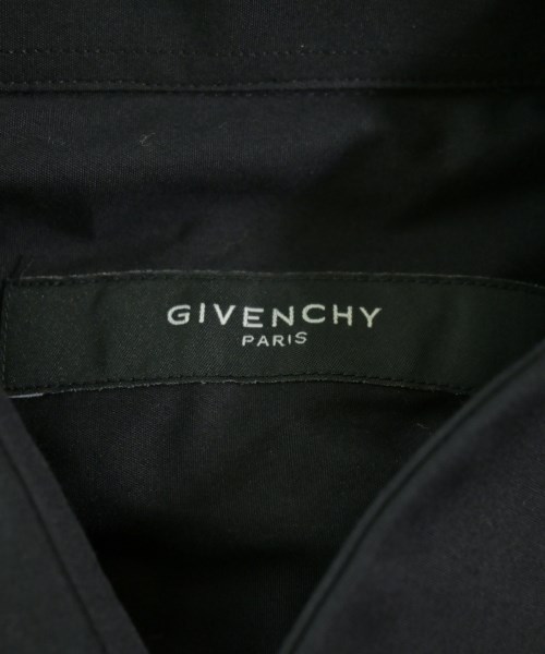 GIVENCHY（ジバンシィ）カジュアルシャツ 黒 サイズ:39(M位) メンズ/2200722484135