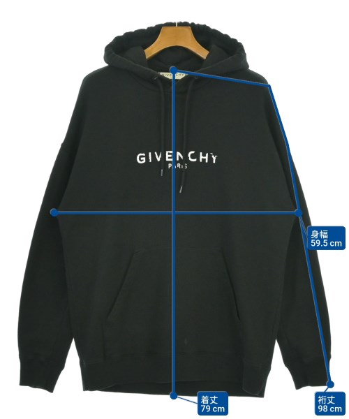 GIVENCHY（ジバンシィ）パーカー 黒 サイズ:M メンズ/2200682928038