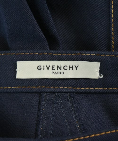 GIVENCHY（ジバンシィ）ひざ丈スカート 紺 サイズ:34(XXS位) レディース/2200688682194