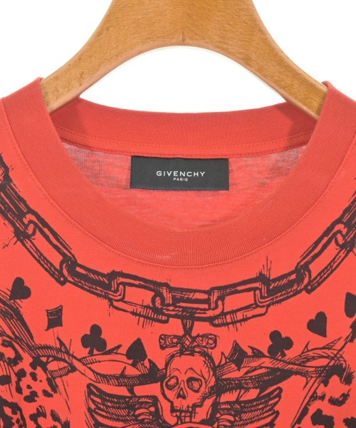 GIVENCHY（ジバンシィ）Tシャツ・カットソー 赤 サイズ:XXS メンズ/2200691081892