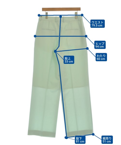 GIVENCHY（ジバンシィ）スラックス 緑 サイズ:40(M位) レディース/2200692193044