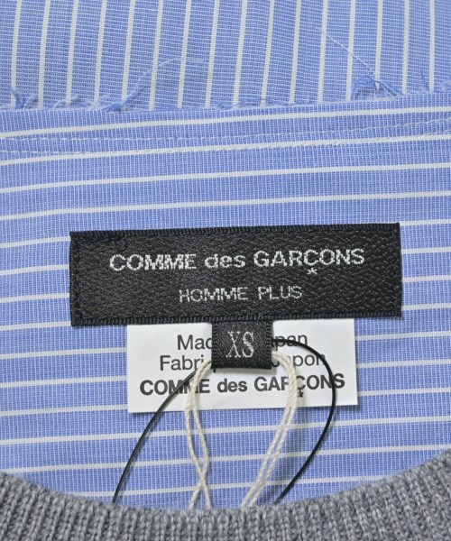COMME des GARCONS HOMME PLUS（コムデギャルソンオムプリュス）カジュアルシャツ 青 サイズ:XS メンズ/2200716322184
