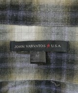 john varvatos（ジョンバルベイトス）カジュアルシャツ 紫 サイズ:M メンズ/2200673920096
