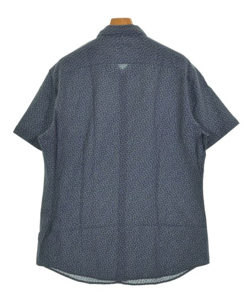 john varvatos（ジョンバルベイトス）カジュアルシャツ 紺 サイズ:XL メンズ/2200722373064