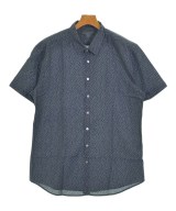 john varvatos（ジョンバルベイトス）カジュアルシャツ 紺 サイズ:XL メンズ/2200722373064