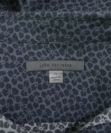 john varvatos（ジョンバルベイトス）カジュアルシャツ 紺 サイズ:XL メンズ/2200722373064
