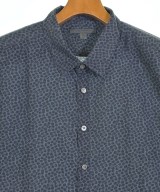 john varvatos（ジョンバルベイトス）カジュアルシャツ 紺 サイズ:XL メンズ/2200722373064