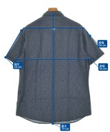 john varvatos（ジョンバルベイトス）カジュアルシャツ 紺 サイズ:XL メンズ/2200722373064
