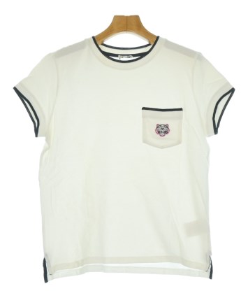 KENZO ケンゾー Tシャツ・カットソー 白 S 2021024L0052 KENZO（ケンゾー）Tシャツ・カットソー 白 サイズ:M レディース