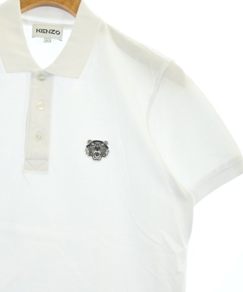 KENZO（ケンゾー）ポロシャツ 白 サイズ:S メンズ/2200623323090
