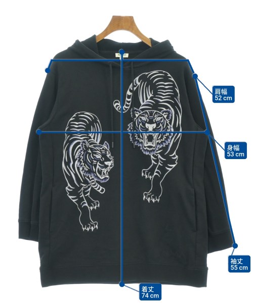 KENZO（ケンゾー）パーカー 黒 サイズ:ONE メンズ/2200623323649