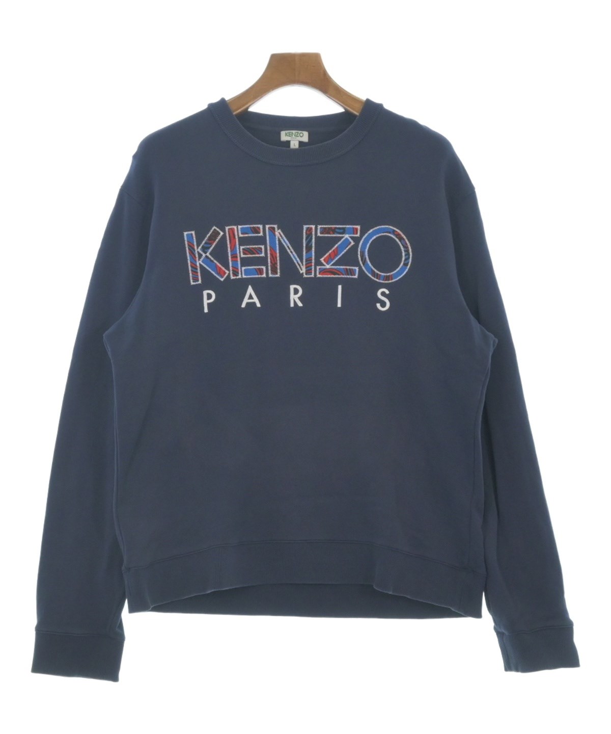 KENZO トレーナー Lサイズ KENZO（ケンゾー）スウェット 紺 サイズ:L メンズ/2200642018113