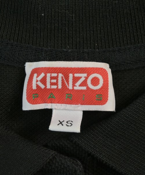 KENZO（ケンゾー）ポロシャツ 黒 サイズ:XS レディース/2200632291021