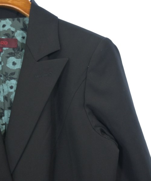 KENZO（ケンゾー）テーラードジャケット 黒 サイズ:36(S位) レディース/2200642179036