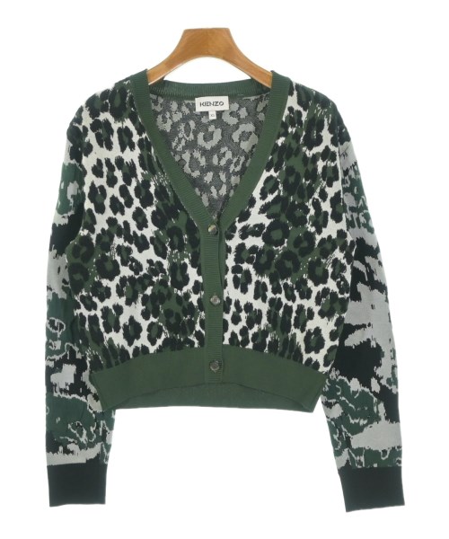 KENZO(ケンゾー)カーディガン 緑 サイズ:XS/2200642179043