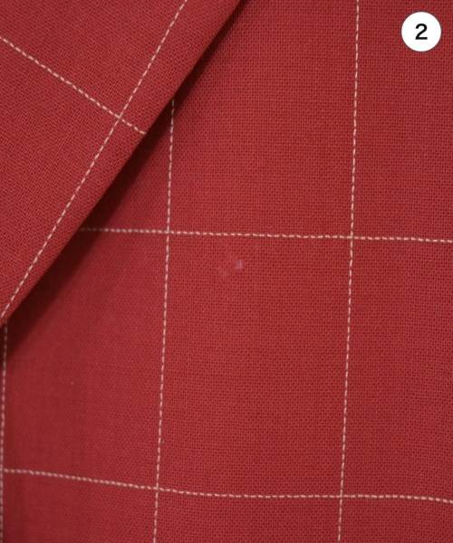 KENZO（ケンゾー）テーラードジャケット 赤 サイズ:2(M位) レディース/2200643837027