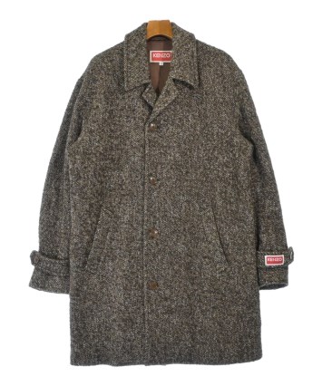 KENZO（ケンゾー）チェスターコート 茶 サイズ:46(M位) メンズ