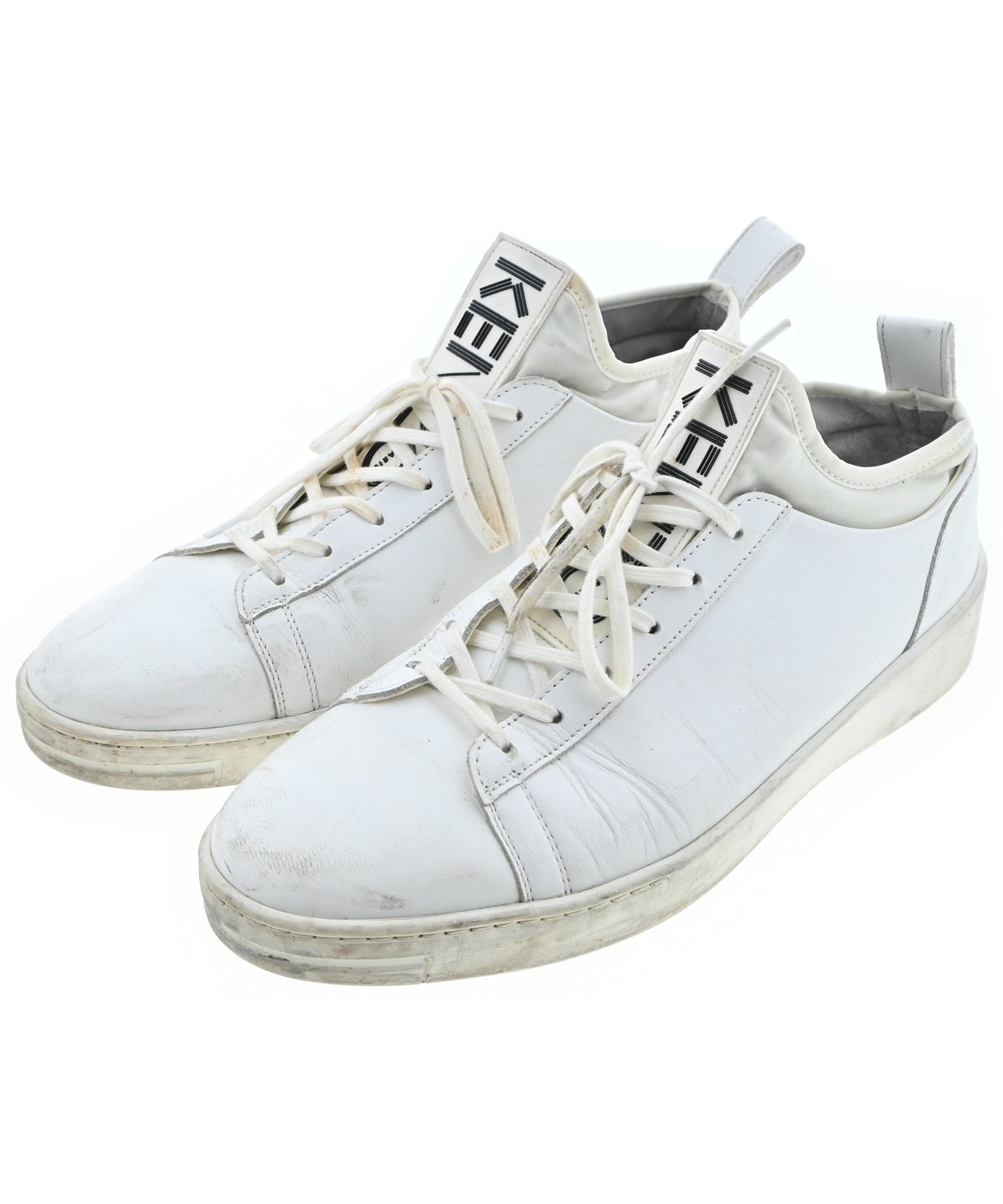 KENZO（ケンゾー）スニーカー 白 サイズ:EU41(26cm位) メンズ