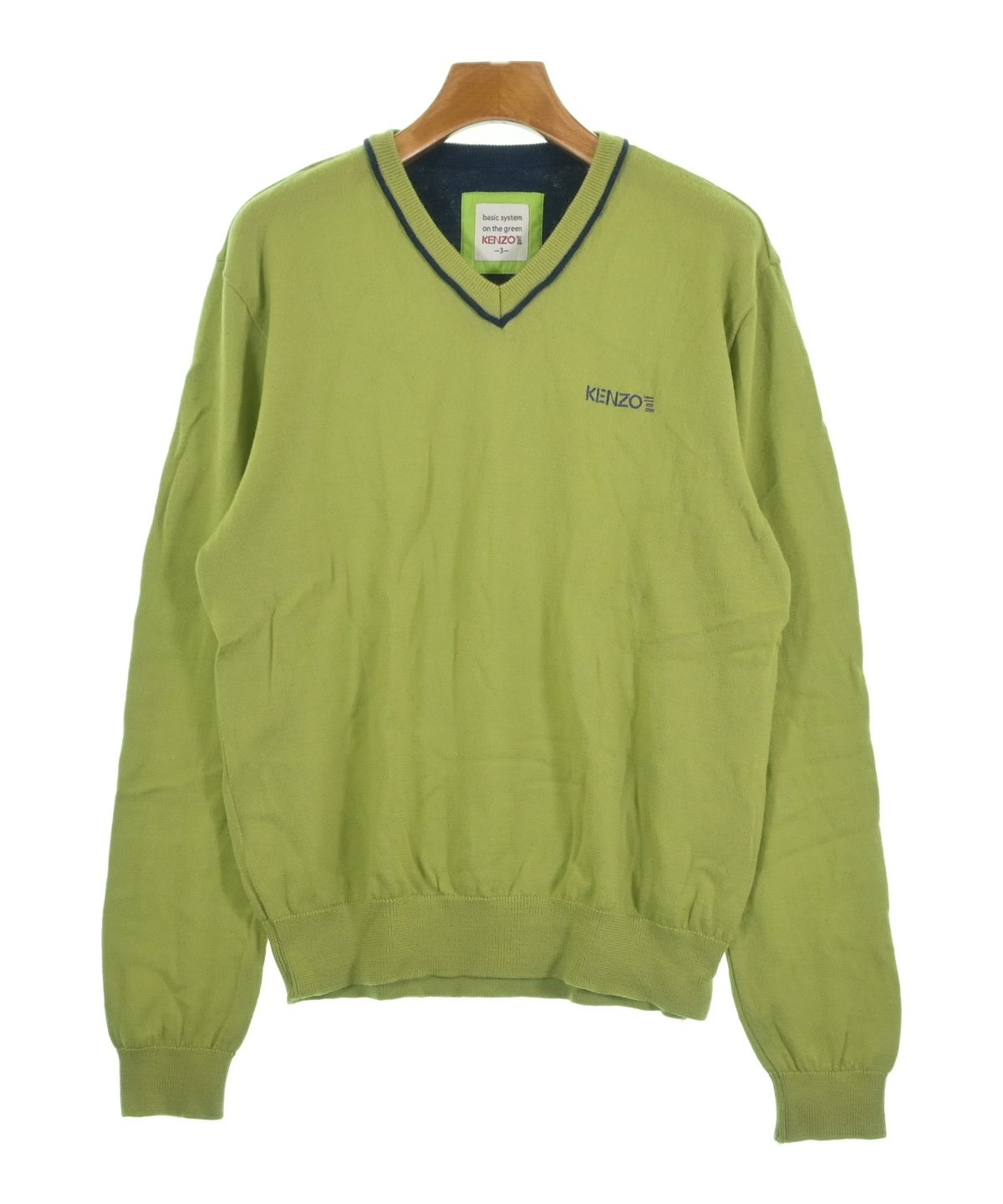 KENZO（ケンゾー）ニット・セーター 緑 サイズ:3(L位