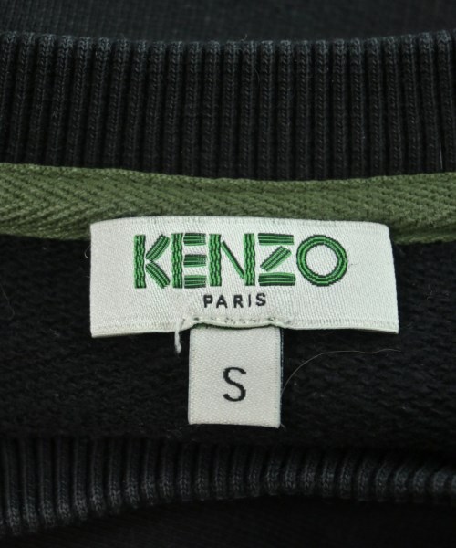 KENZO（ケンゾー）スウェット 黒 サイズ:S レディース/2200621277012