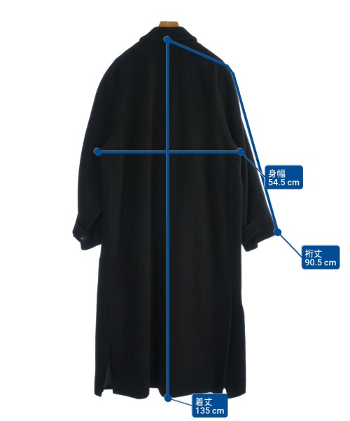 KENZO（ケンゾー）ステンカラーコート 黒 サイズ:2(M位) メンズ/2200623535011