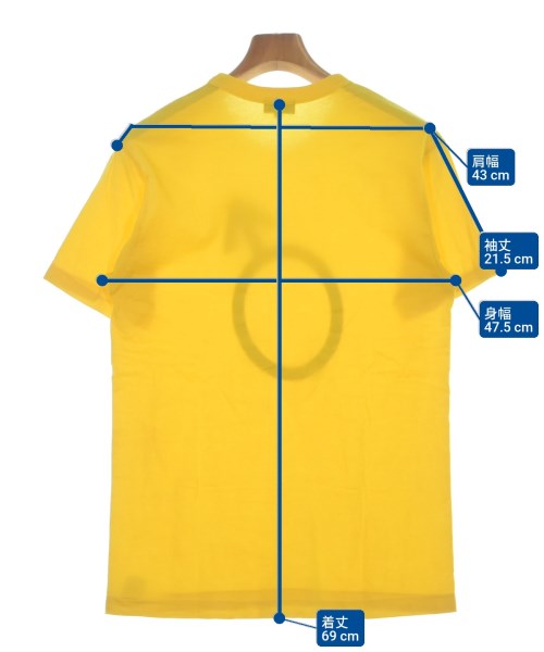 KENZO（ケンゾー）Tシャツ・カットソー 黄 サイズ:2(M位) メンズ/2200626833039