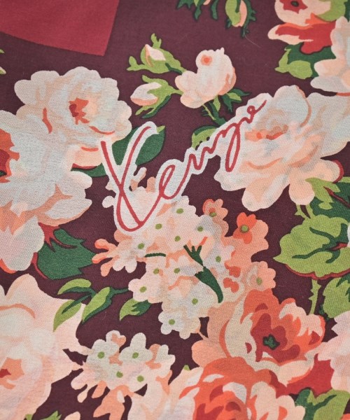 KENZO（ケンゾー）バンダナ・スカーフ 赤 サイズ:- レディース/2200629679924