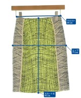 KENZO（ケンゾー）ひざ丈スカート 黄 サイズ:S レディース/2200631749066