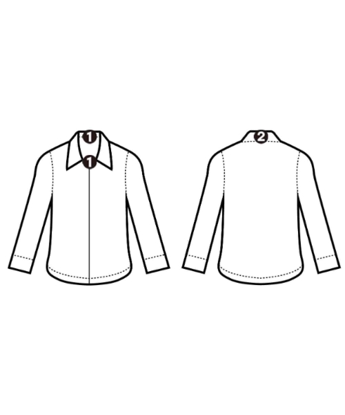 KENZO（ケンゾー）カジュアルシャツ 白 サイズ:S メンズ/2200632213061