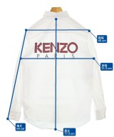 KENZO（ケンゾー）カジュアルシャツ 白 サイズ:S メンズ/2200632213061
