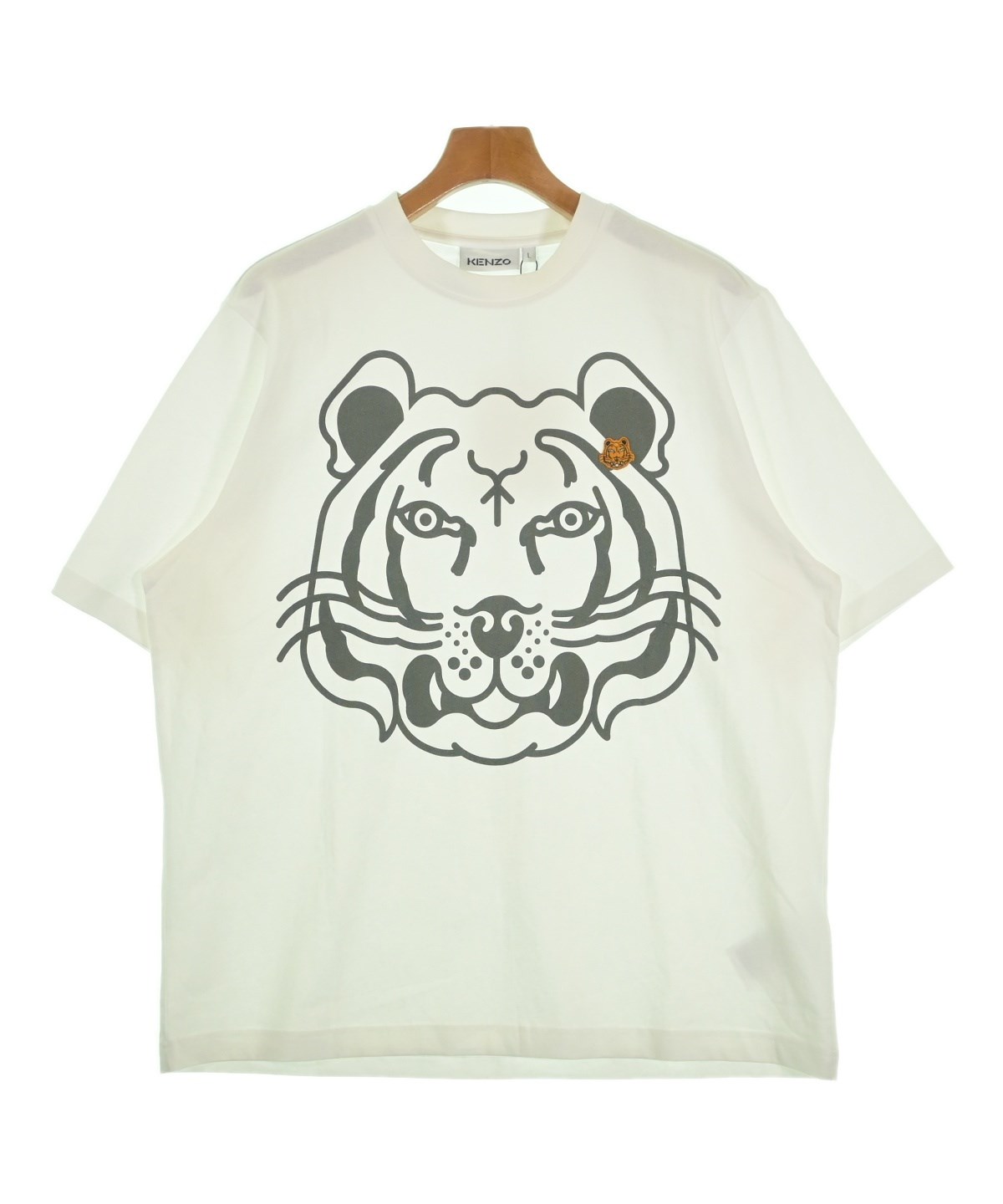 KENZO（ケンゾー）Tシャツ・カットソー 白 サイズ:L メンズ