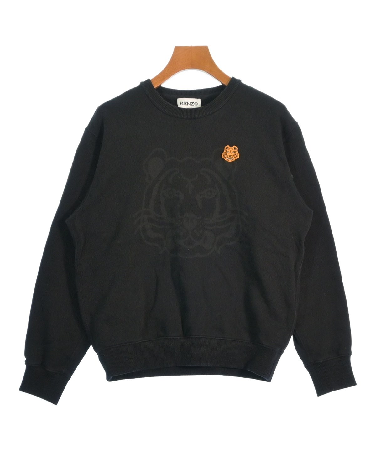 ケンゾー　スウェット ケンゾー Gradient Tiger ロゴ スウェットシャツ タイガー 黒
