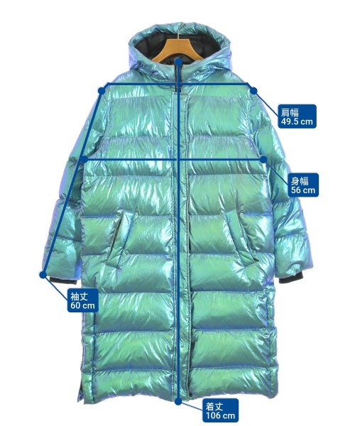 KENZO（ケンゾー）ダウンコート 青 サイズ:M レディース/2200606728010