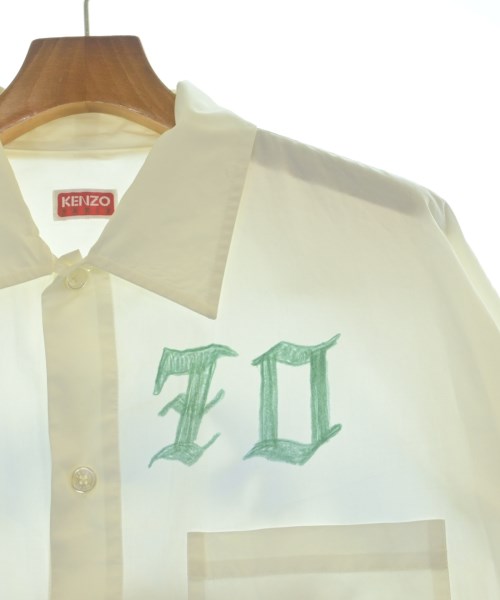 KENZO（ケンゾー）カジュアルシャツ 白 サイズ:XL メンズ/2200612610163