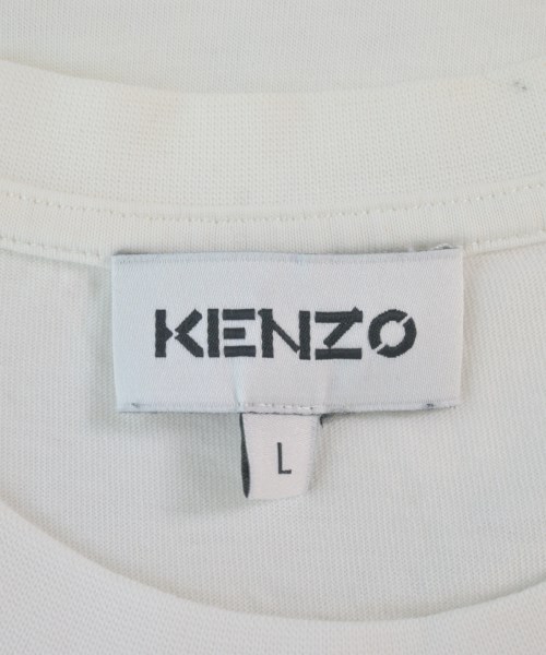 KENZO（ケンゾー）Tシャツ・カットソー 白 サイズ:L メンズ/2200614155204