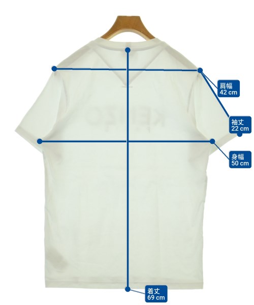 KENZO（ケンゾー）Tシャツ・カットソー 白 サイズ:L メンズ/2200615802022