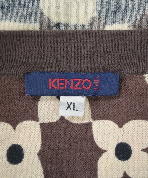 KENZO（ケンゾー）カーディガン 茶 サイズ:XL レディース/2200617133063