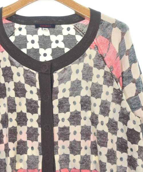 KENZO（ケンゾー）カーディガン 茶 サイズ:XL レディース/2200617133063