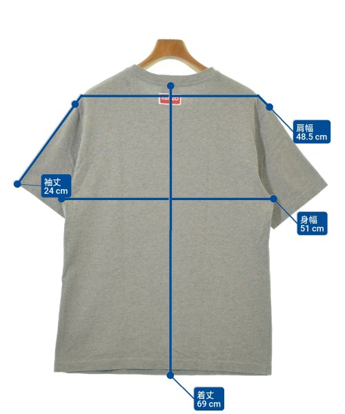 KENZO（ケンゾー）Tシャツ・カットソー グレー サイズ:M メンズ/2200618382057