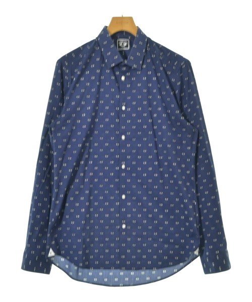 KENZO(ケンゾー)カジュアルシャツ 紺 サイズ:42(XXL位)/2200672217036
