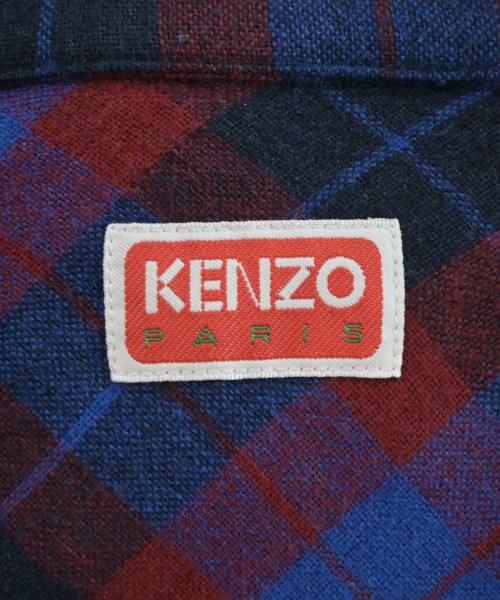 KENZO（ケンゾー）カジュアルシャツ 青 サイズ:41(XL位) メンズ/2200674352025