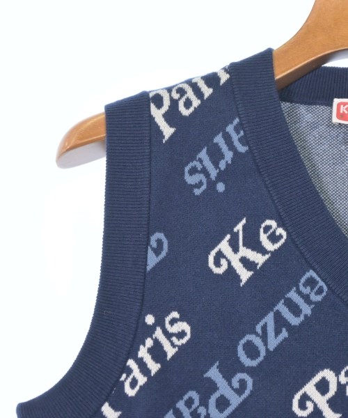 KENZO（ケンゾー）ベスト 紺 サイズ:S メンズ/2200674598058