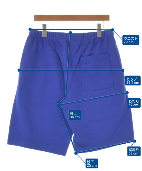 KENZO（ケンゾー）ショートパンツ 紫 サイズ:S メンズ/2200674598065