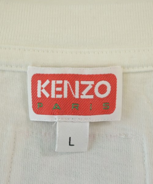 KENZO（ケンゾー）Tシャツ・カットソー 白 サイズ:L メンズ/2200676760026