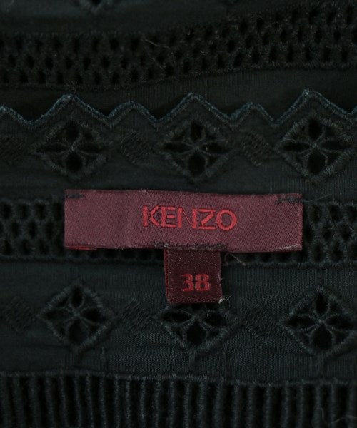 KENZO（ケンゾー）ブラウス 黒 サイズ:38(S位) レディース/2200679404026